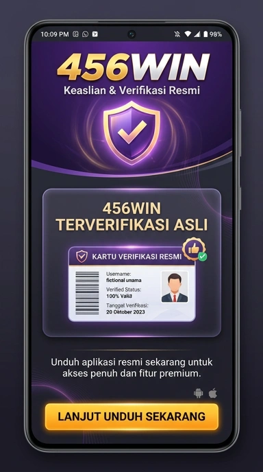 Tampilan kanal resmi 456win