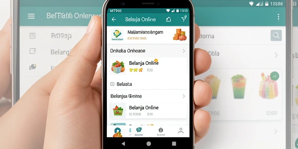 Tampilan antarmuka pengguna MT966 yang modern dan mudah digunakan.